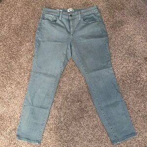 Universal Thread light green skinny jeans